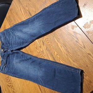 KUT FROM THE KLOTH Jeans Womens 12 BLUE Denim SLOUCHY BOYFRIEND Preowned Used